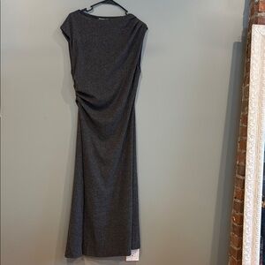 H&M grey maxi dress